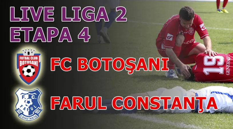 FC Botoșani - Farul 1-0!** 