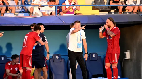 „E dureros şi frustrant”. Laszlo Balint, furios pe fotbaliştii săi