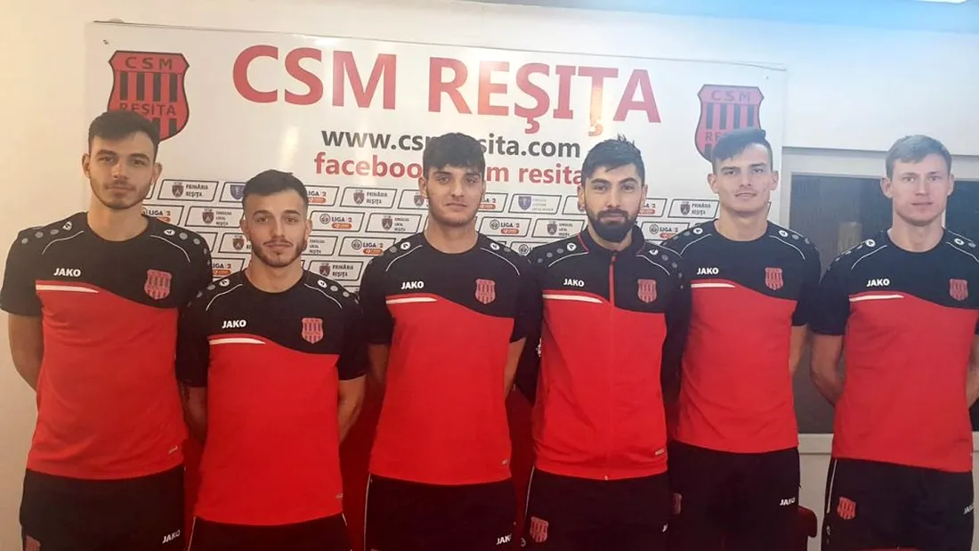 Transfer interesant la CSM Reșița. Alin Minteuan a primit un atacant leton de 1.91 m, cu trei trofee în palmares. Clubul din Valea Domanului și-a prezentat noile achiziții