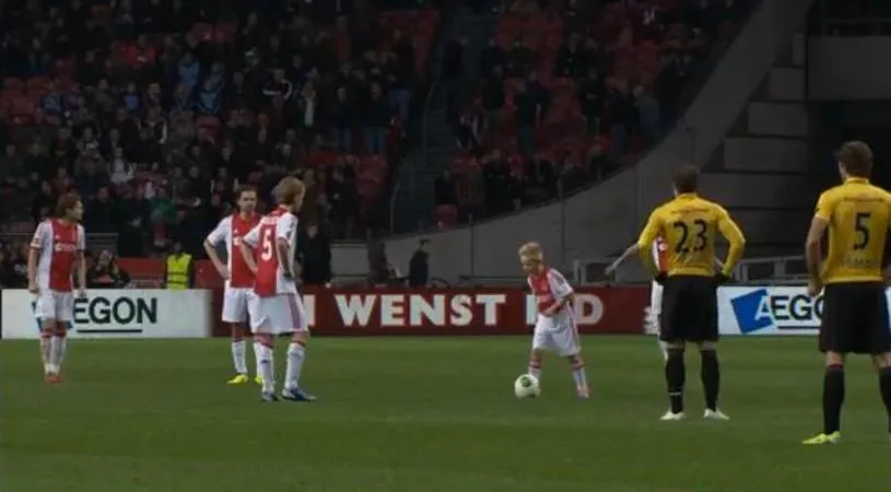 VIDEO Gest superb al lui Ajax: au 