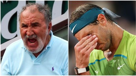 Reacția lui Ion Țiriac după ce era să fie lovit cu mingea de Rafael Nadal! Moment delicat în finala Roland Garros | FOTO