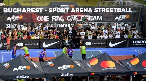 CSU Pitești și Știința București, victorii la Sport Arena Streetball! Cântărețul Speak a jucat baschet alături de cei mai mici sportivi | SPECIAL