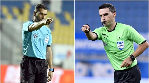 Istvan Kovacs și Ovidiu Hațegan, stop de la delegări în Liga 1! Kyros Vassaras i-a trimis să oficieze în alte campionate
