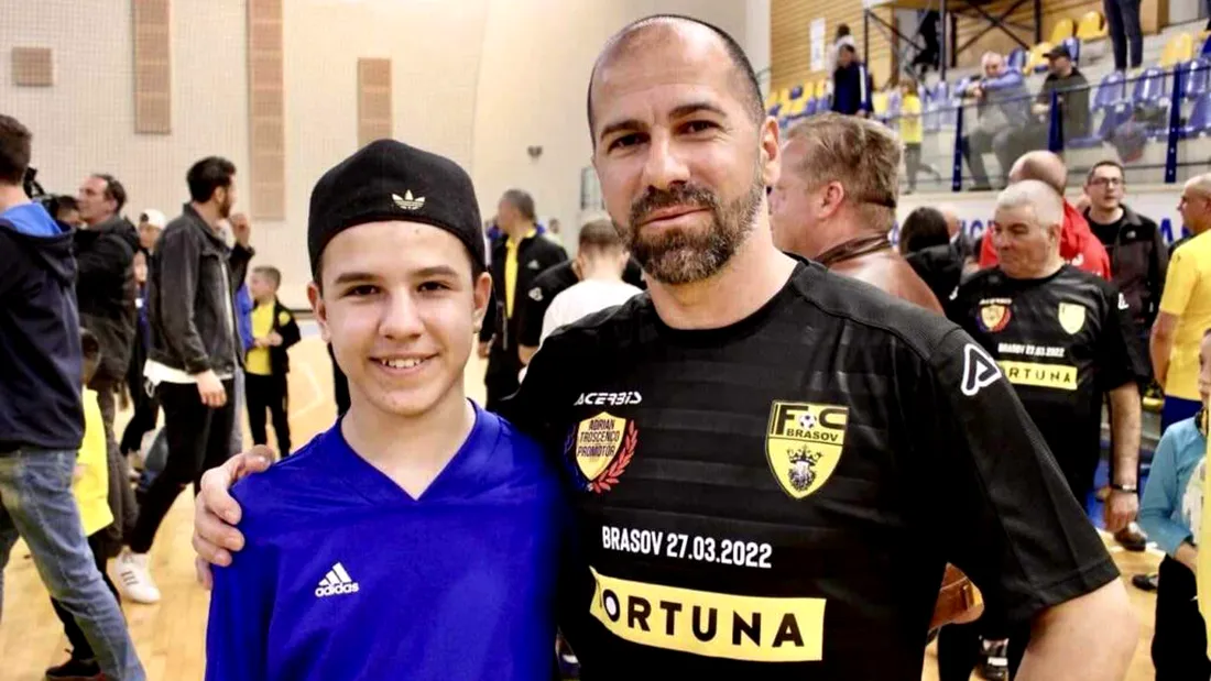 Marian Constantinescu, antrenor-jucător în Liga 4 Brașov, la o echipă unde activează și fiul său! Fostul atacant din prima ligă ia după el juniorii de la FC Brașov