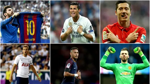11 jucători de la Real Madrid, printre cei 50 de fotbaliști nominalizați de UEFA la echipa anului