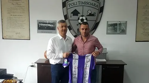 ACS Poli Timișoara și-a găsit coordonator de joc! Bănățenii au transferat un croat care a jucat ultima dată în Cipru