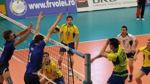 Grecia - România, scor 3-0, în primul meci din grupa B a Ligii Europene de volei masculin