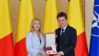 Spaniolii, la picioarele Nadiei Comăneci. Așa au numit-o ziariștii de la MARCA după ce a fost decorată de președintele României