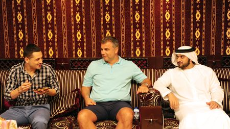 I-au scos din "foame"!** FOTO Oli și Rădoi, prinți între arabi: antrenorul dezvăluie secretul celui de-al doilea titlu în deșert