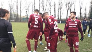 Rapid a câștigat la scor primul amical al anului! Giuleștenii au învins-o pe Bucharest United cu 8-0. Noua achiziție, Vali Alexandru, a făcut spectacol | EXCLUSIV FOTO & VIDEO
