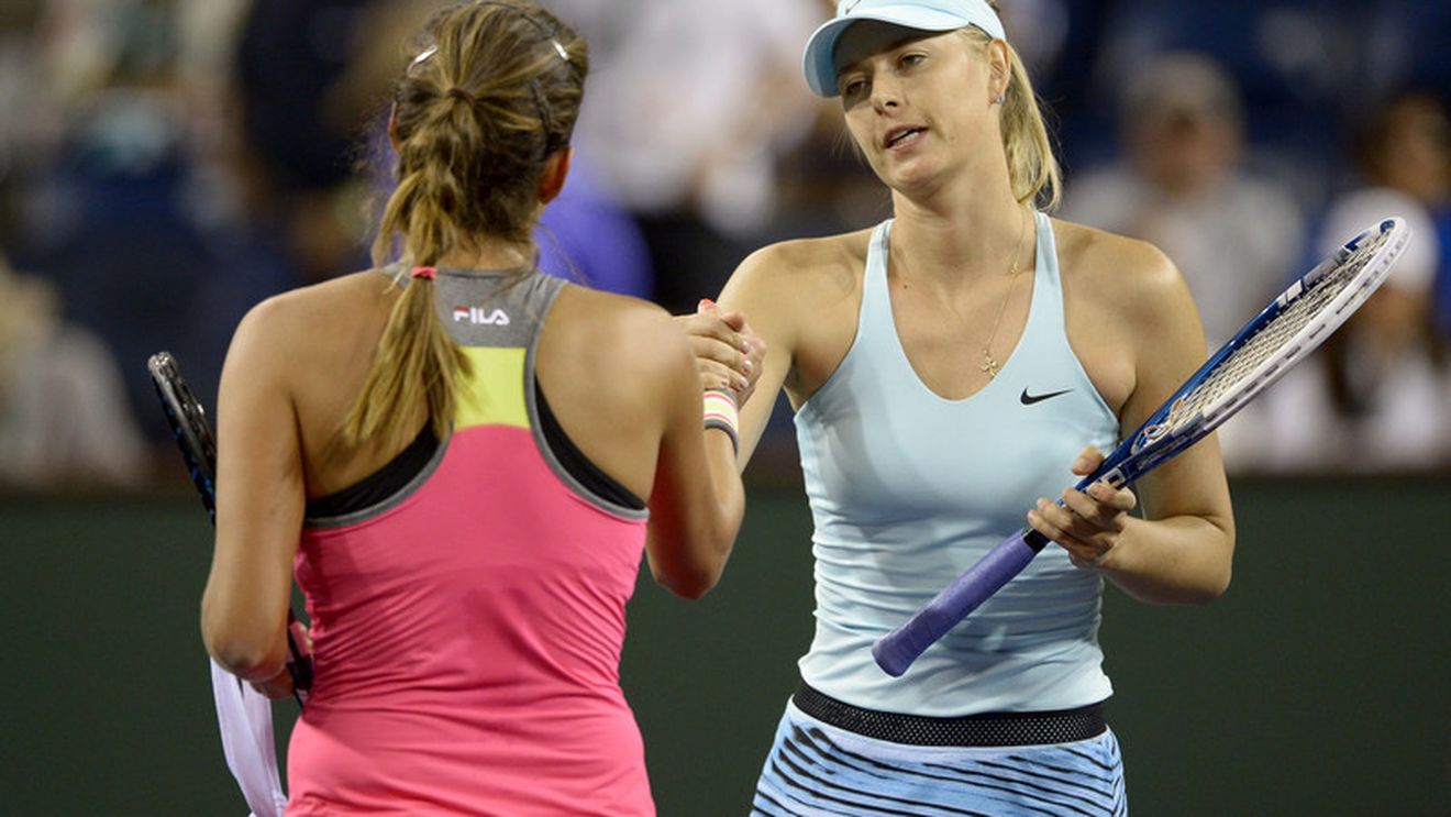 Maria Șarapova, deținătoarea trofeului, eliminată în turul 3 la Indian Wells