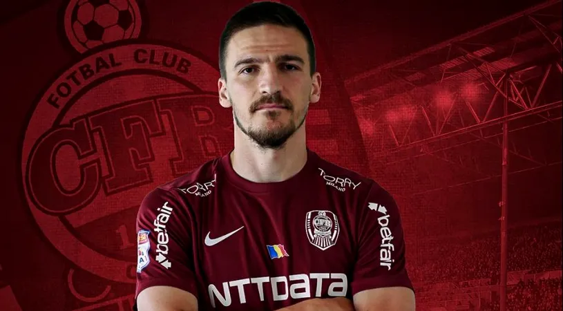 Daniel Graovac, transferul momentului la CFR Cluj! Anunțul de ultimă oră făcut de campioana României | FOTO