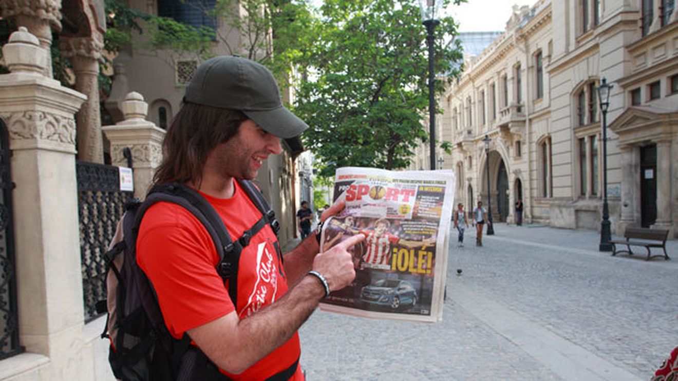 FOTO București este capitală iberică!** Țepuiți de taximetriștri, spaniolii și-au revenit când au dat de bere ieftină și femei frumoase: "Hombre, es muy bonito" :)