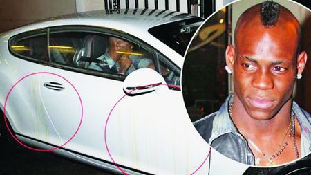 Balotelli are ouă!** Fanii lui United i-au bombardat Bentley-ul de 150.000 de eruo