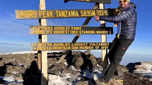 Ce aventură! Norris Măgeanu a cucerit Kilimanjaro!