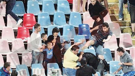 FOTO EXCLUSIV** Incidente în Ghencea! Vezi aici filmul evenimentelor, povestite de un martor!