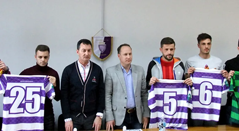 ASU Poli și-a prezentat oficial cinci dintre cele șapte transferuri.** 