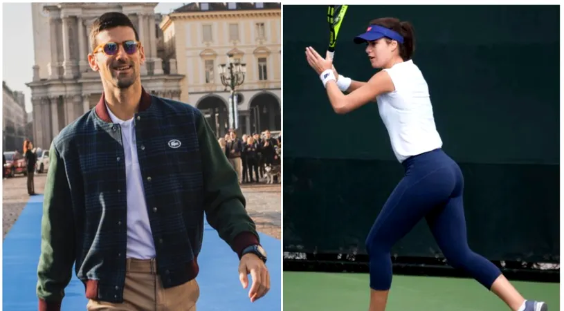 Acel moment când îți dă like Novak Djokovic! Apariția Soranei Cîrstea l-a impresionat pe „Nole
