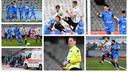 Călcâiul lui Taub, capul lui Luchin și glezna lui Paraschiv! Viitorul Pandurii, în semifinalele Cupei României după ce elimină ”U” Cluj pe Cluj Arena
