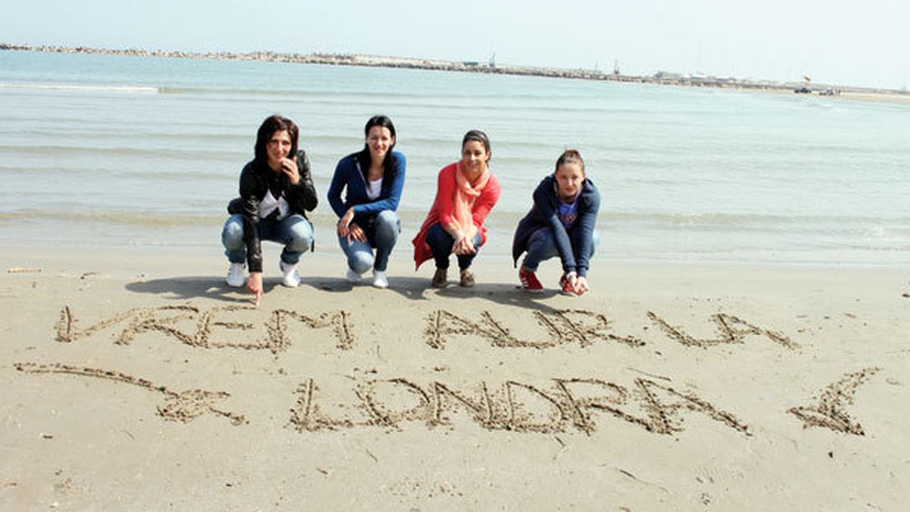 Pe nisipul de la mare eu am scris numele tău: medalie de aur!** Fetele de la care așteptăm doar glorie la JO se antrenează la Constanța