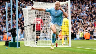 Spectacol total în derby-ul orașului Manchester: City și United, meci cu 9 goluri! „Monstrul” Erling Haaland nu a fost singurul fotbalist care a reușit un hattrick