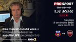 Ilie Dobre comentează LIVE pe ProSport.ro meciul Steaua – Gloria Bistrița, sâmbătă, 13 decembrie 2025, de la ora 11:00