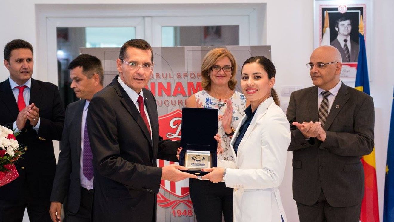 Olimpicii de la Dinamo, felicitați de ministrul afacerilor interne, Petre Tobă