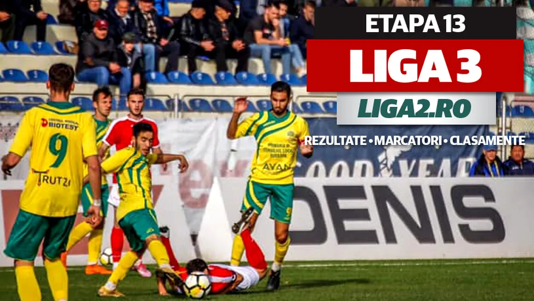 Rapid câștigă derby-ul cu Slobozia, Foresta pe cel cu Ceahlăul. 8-1 a fost scorul rundei, una în care Florin Costea a marcat din nou pentru Craiova lui Mititelu.** Rezultatele și marcatorii etapei a 13-a