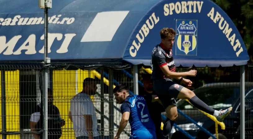CS Afumați s-a reunit și a disputat un amical cu Dinamo București. Cum s-a descurcat formația din Liga 2