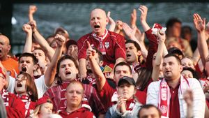 Invazia vișinie! "Allianz Arena", luată cu asalt de fanii CFR-ului!