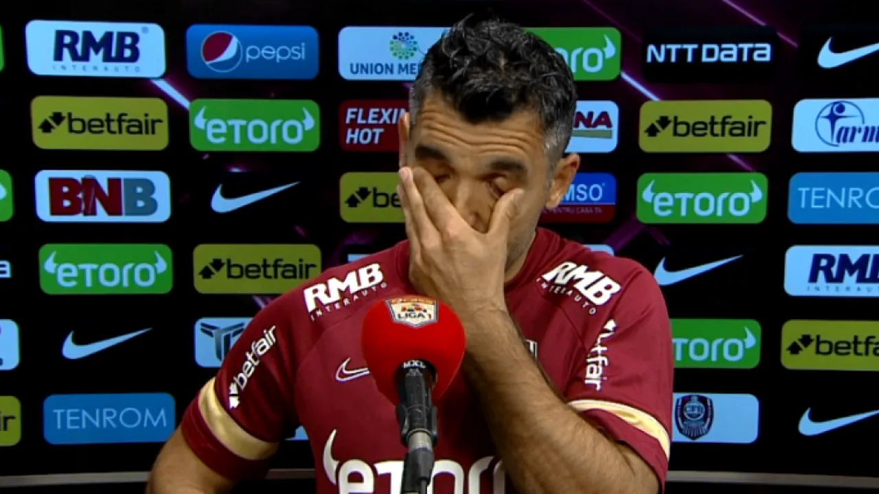 Emmanuel Culio, în lacrimi după victoria cu Universitatea Craiova. „Această victorie este pentru soția mea!” Pronostic pentru meciul din Cupa României