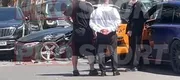 Cum arată maşina tamponată de Rolls-Royce-ul lui Gigi Becali. Parcă a lovit-o un tanc. EXCLUSIV