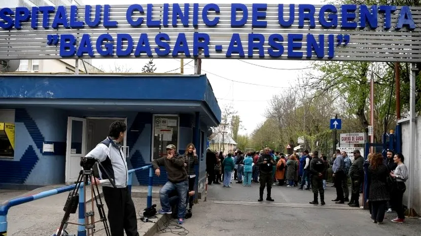 FOTO | Amenzi uriașe după ce pereții Spitalului Bagdasar-Arseni au fost spălați cu un mop murdar