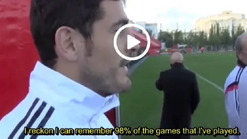 VIDEO | Iker Casillas și-a lăsat colegii fără replică: 