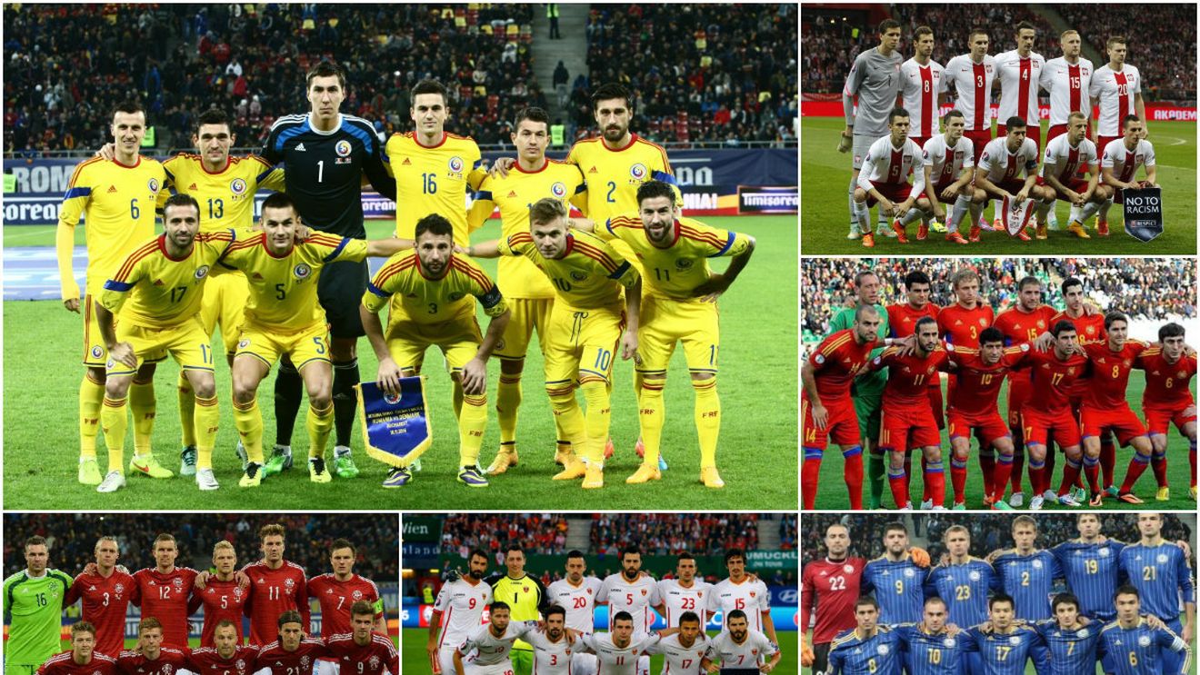 Totul despre adversarele României din grupa E a preliminariilor CM 2018. Cum s-au descurcat "tricolorii" împotriva viitorilor rivali la calificare. Statisticile care ne confirmă faptul că suntem favoriți la primul loc