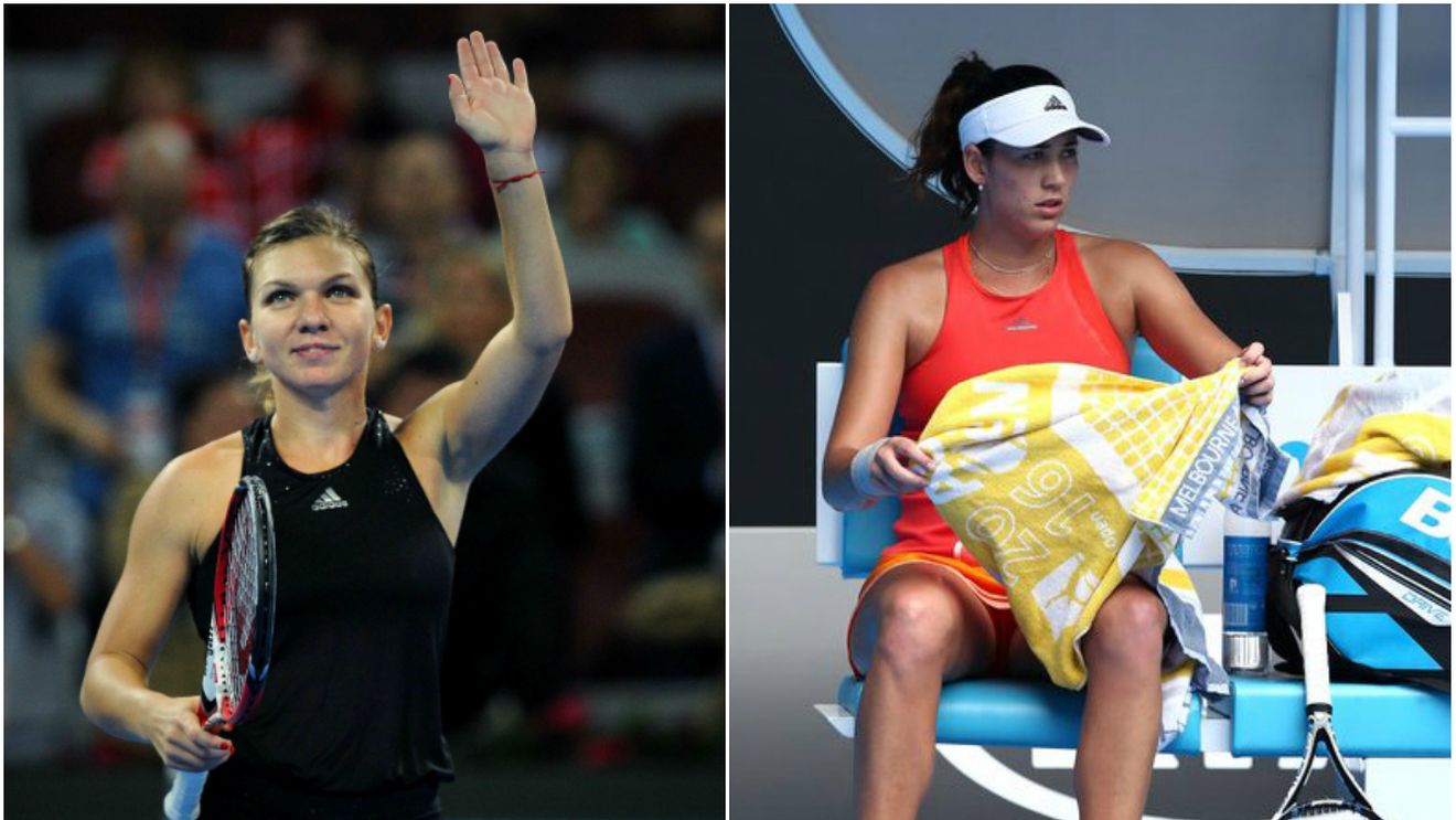 Veste excelentă pentru Halep! Garbine Muguruza a pierdut la Australian Open și nu o mai poate devansa pe Simona în clasament