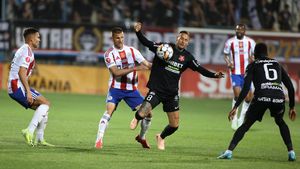 Oțelul Galați - FC Hermannstadt 1-2, în etapa 7 a play-out-ului din Superliga. Echipa sibiană urcă pe primul loc