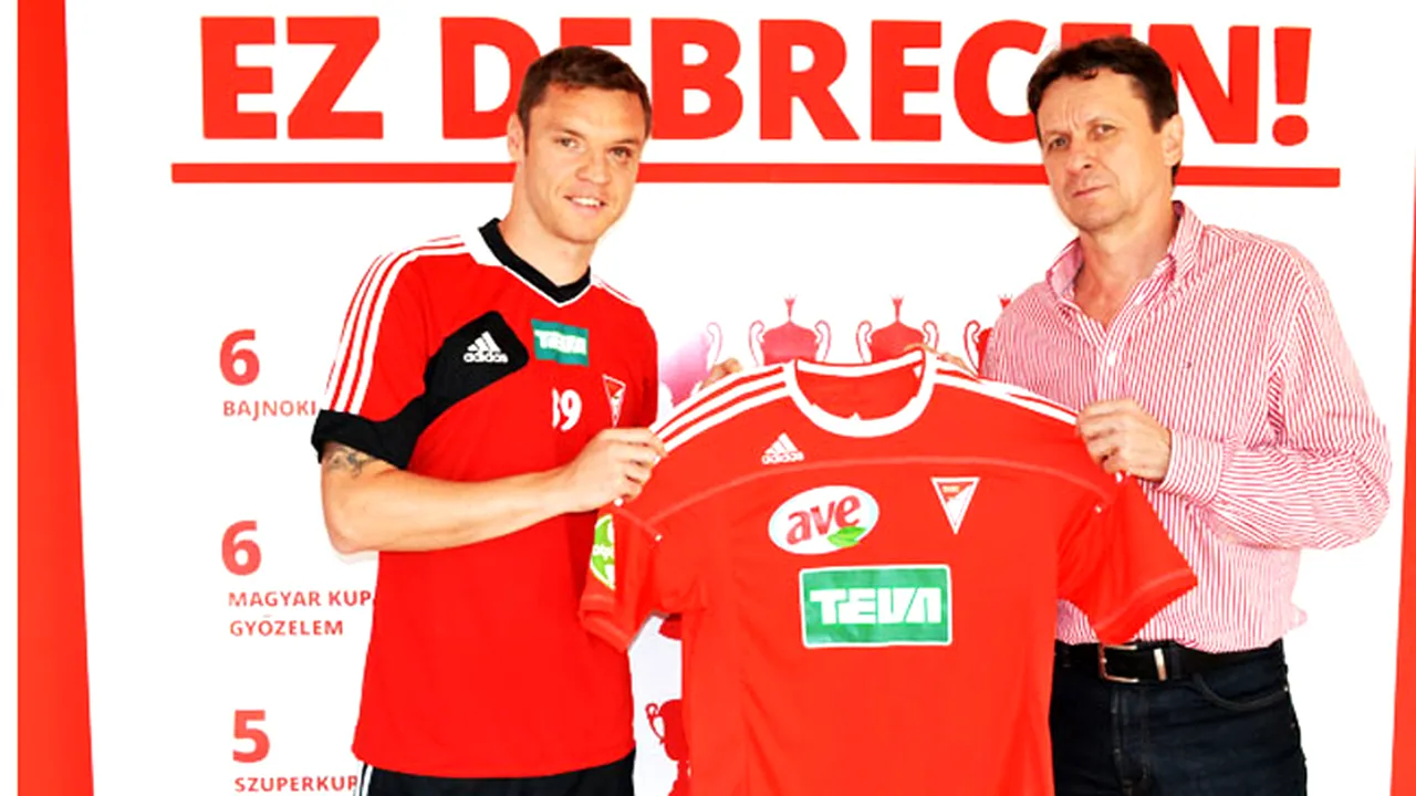 Cristi Bud speră să trăiască visul Ligii cu Debrecen, după ce i-a fost interzis la CFR Cluj: 