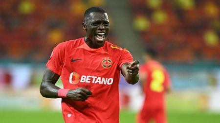 Joyskim Dawa, prima imagine cu fiul său! Fotbalistul de la FCSB a lipsit de la ultimul meci al roș-albaștrilor