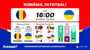 România, fii fotbal! Ai multiple opțiuni de pariere pentru meciul cu Ucraina. ADVERTORIAL