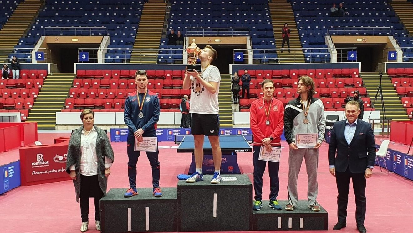 Impresionant! Rareș Șipoș, noul campion național la tenis de masă, i-a dedicat medalia de aur surorii decedate într-un accident de mașină | SPECIAL
