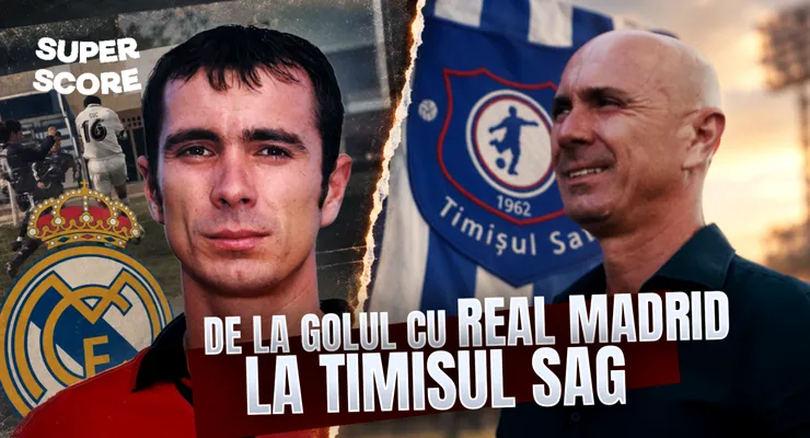 Povestea lui Ovidiu Cuc! I-a dat gol lui Real Madrid, acum e conducător în Liga 3 (P)