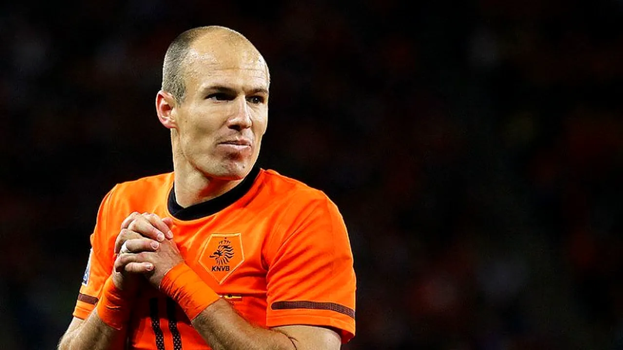 Robben visează doar victoria cu Germania:** 