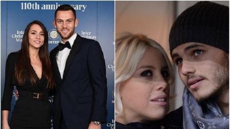 FOTO | Wanda Icardi are concurență! De Vrij are iubită româncă și a venit cu ea de braț la petrecerea de Crăciun a lui Inter
