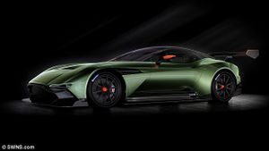 FOTO | Red Bull și Aston Martin s-au unit pentru un proiect spectaculos! Cum arată "supercar"-ul de 2,5 milioane de euro