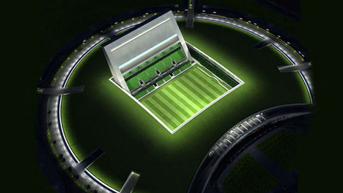 FOTO REVOLUȚIONAR!** Qatar vrea să dea lovitura: primul stadion subteran din LUME