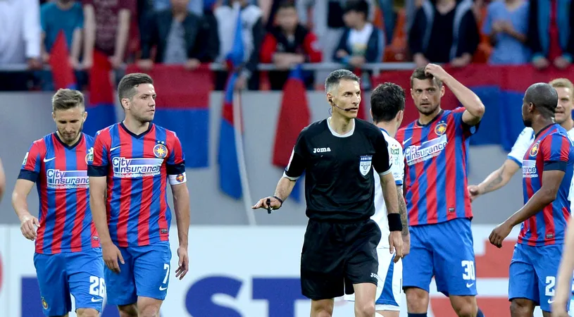 ANALIZA ARBITRILOR, etapa a 8-a | Norocul Stelei la Craiova a fost că Adrian Comănescu s-a răzgândit și a acordat penalty-ul din care Tade a marcat