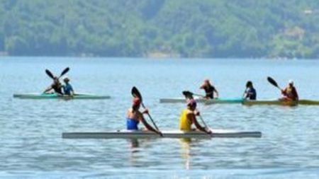 Echipajul masculin al României de kaiac dublu 500 metri, locul 4 la CM de la Szeged