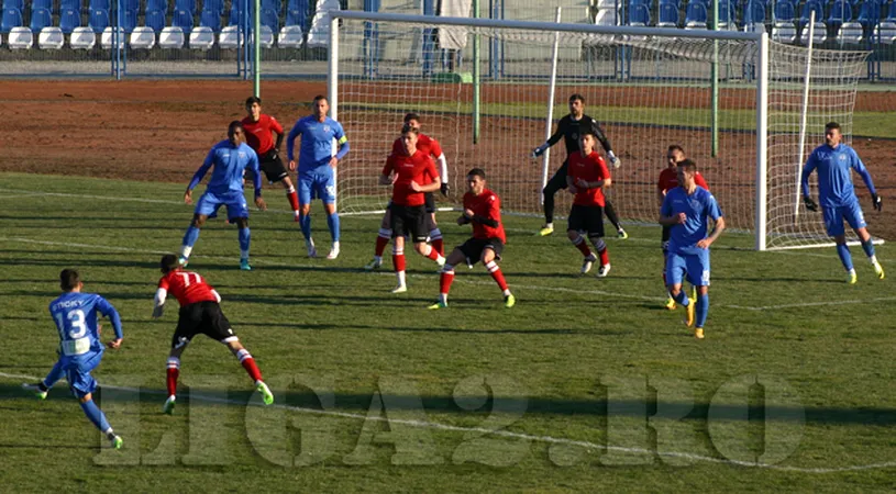 CS U Craiova s-a chinuit să o bată pe FC Caransebeș.** Oltenii au câștigat cu un gol marcat în minutul 90+3