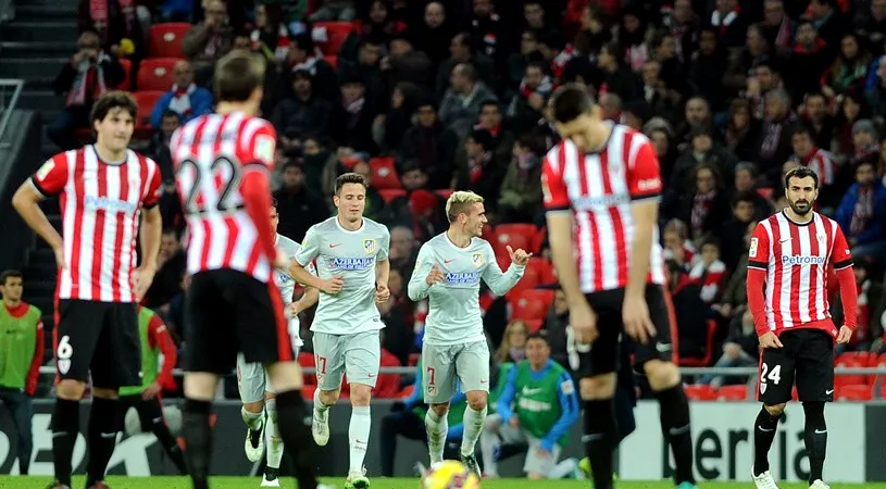 VIDEO | Griezmann, autorul unui hattrick în Athletic Bilbao - Atletico Madrid 1-4. 